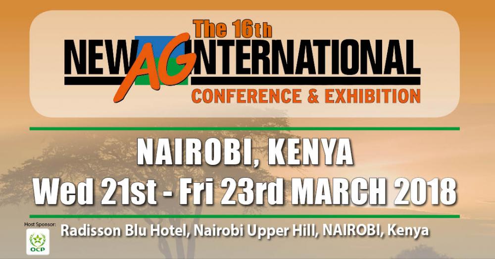 New AG International Nairobi Kenya 2018