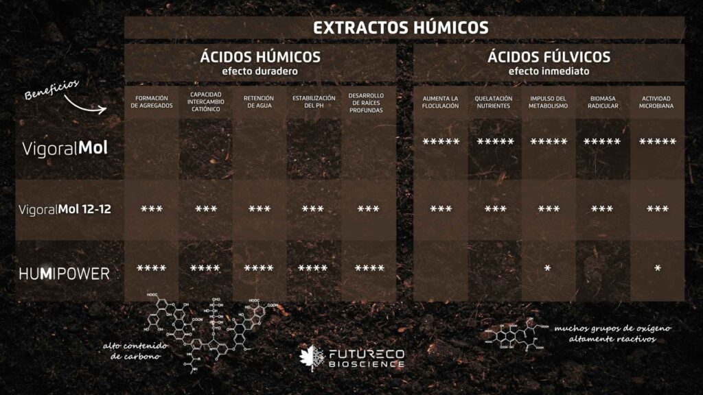 Extractos húmicos: clave para mejorar la fertilidad del suelo y la productividad agrícola