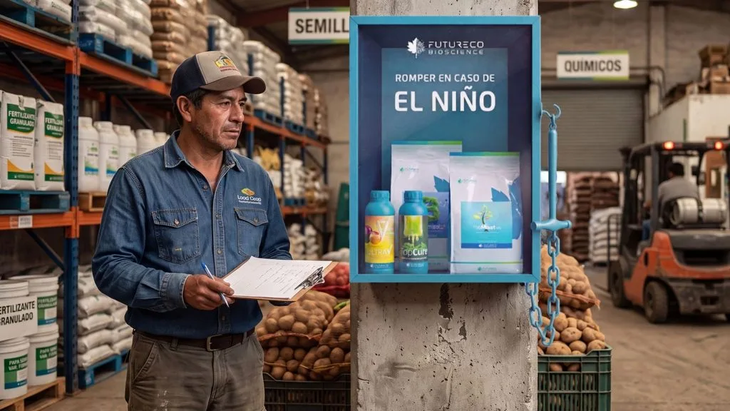 Manejo de la papa frente al Fenómeno de El Niño: claves para proteger la tuberización y la calidad